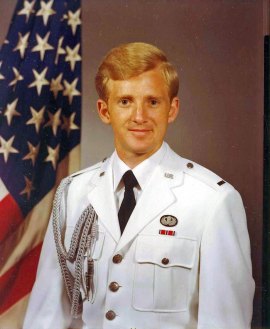 A very young John Bengtson, an Air Force Officer and White House social aide, who helped out during state dinners.